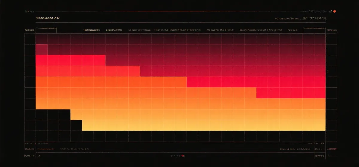 冷热分布热力图